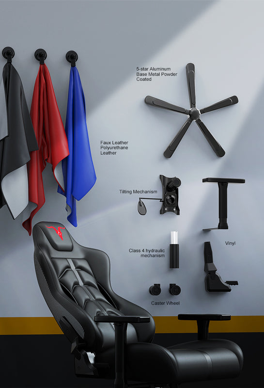 Details of Ace Gaming Chair Backrest