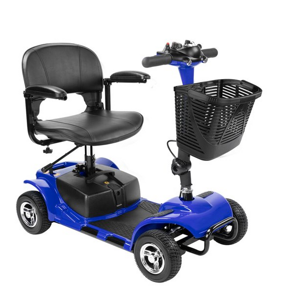 Furgle 4 Wheel Mobility Scooter, Electric Powered Wheelchair Device for Travel, Adults, Elderly