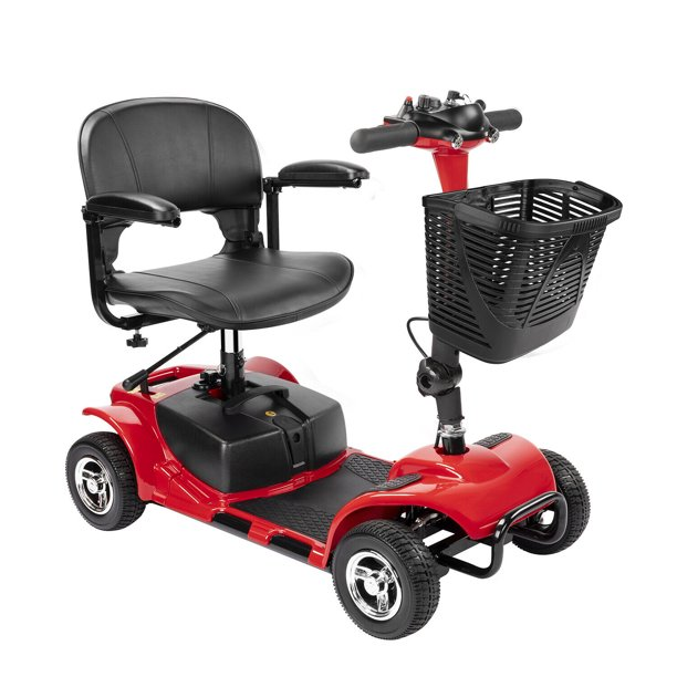 Furgle 4 Wheel Mobility Scooter-Red